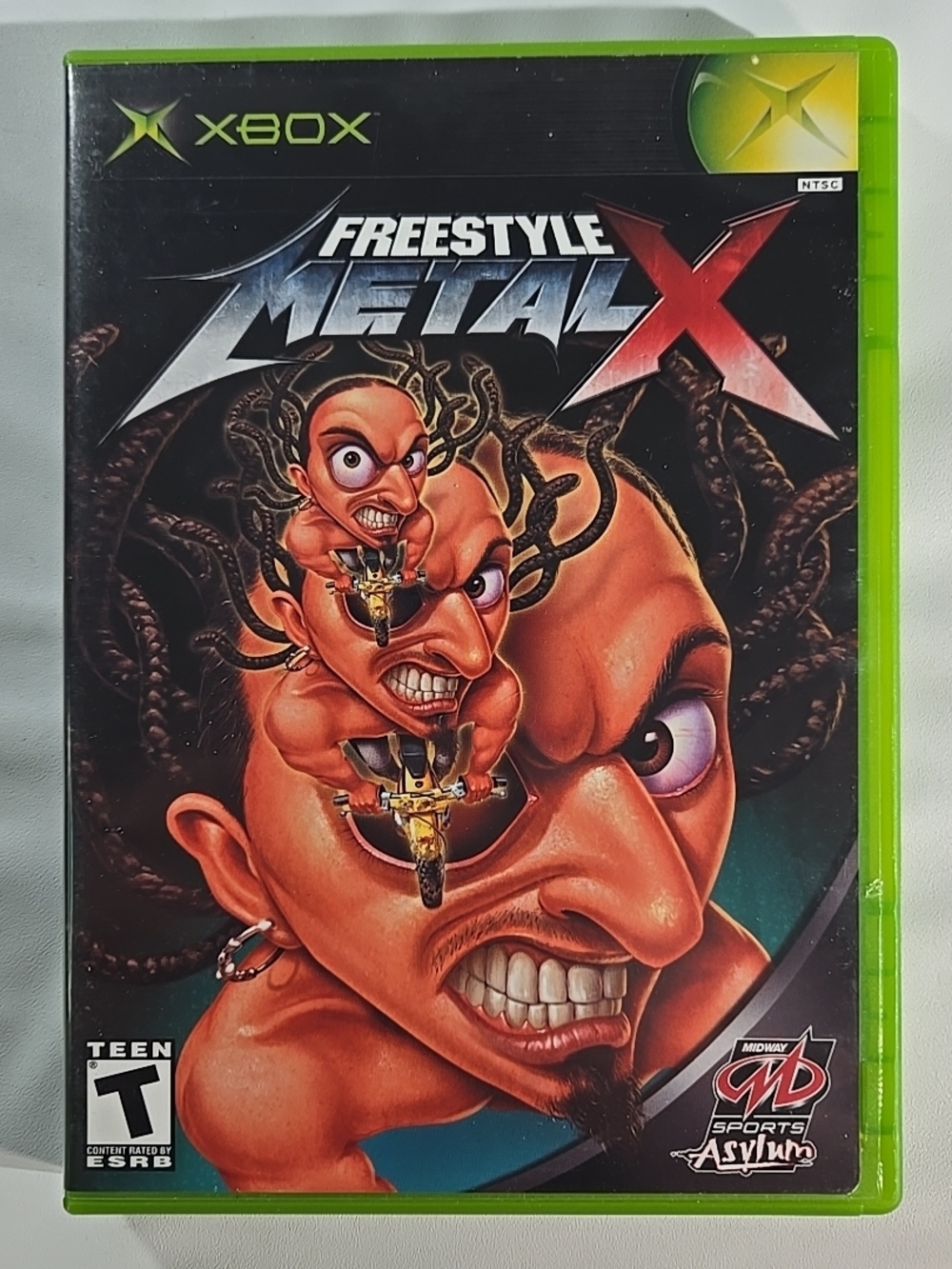 Microsoft Xbox Freestyle Metal X with Lime Green Case